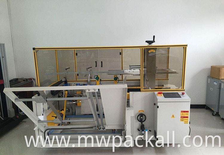 Case erector carton box erector hot Selling Carton Sealing Machine automatic carton strapping machine